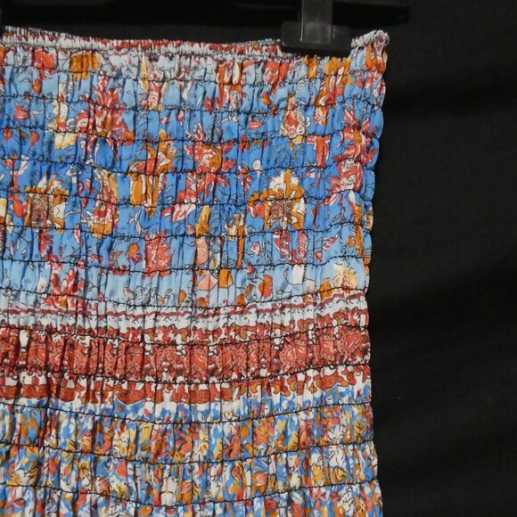 Stunning Colorful Strapless Summer Dress | large - Picture 4 of 15